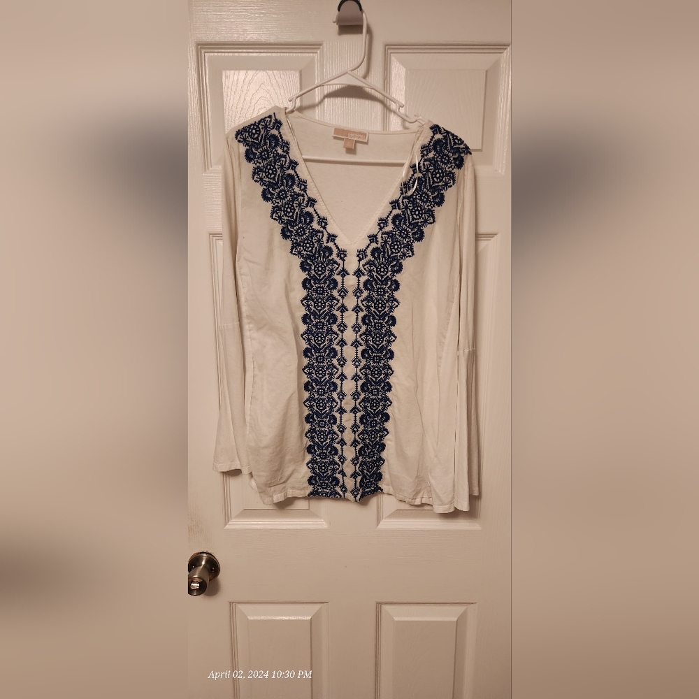 Michael Khors long sleeve shirt Sz XL